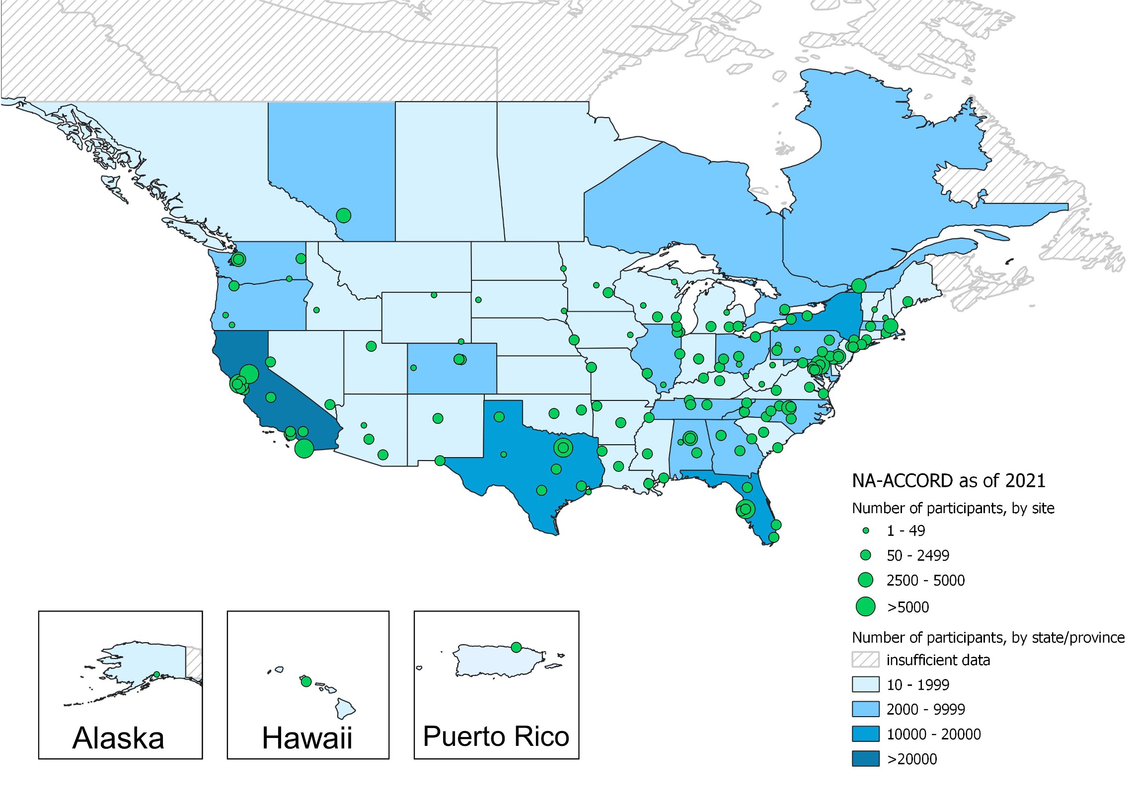 NAACCORD Sites